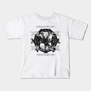 Gothic style print Kids T-Shirt